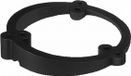 HELLA Onderplaat voor rondomkoplamp, diameter 130 mm, wigvormig, rubber, geschikt voor o.a. BMW