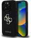 Guess hoesje voor iPhone 16 Pro - gegranuleerd - Noir