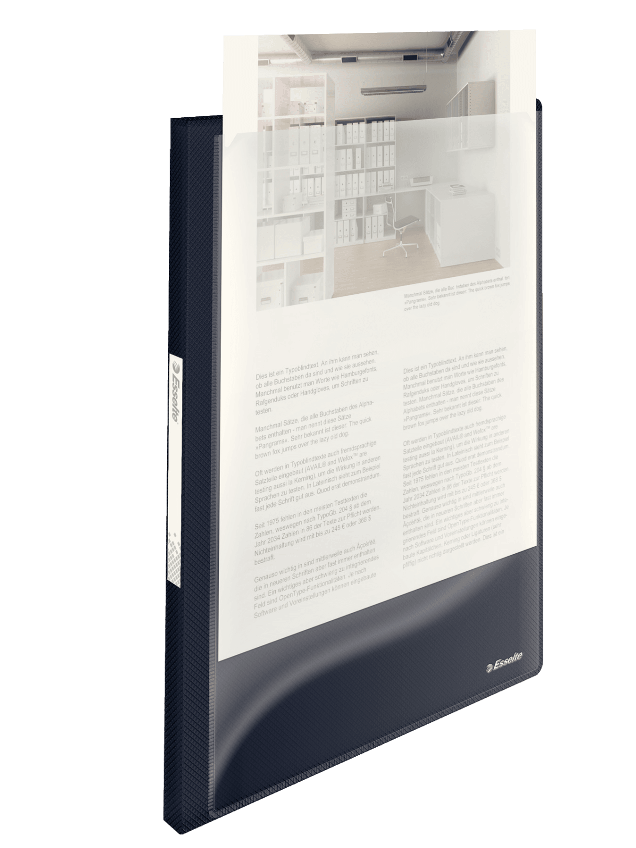 Esselte 13394 - Map - Zwart