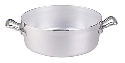 Pentole Agnelli Stoofpan met 2 handgrepen, aluminium 18 cm - 8007441056698