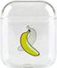 Étui de protection AirPods en forme de banane
