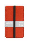 Hey Sign Hoes voor mobiele telefoon in de kleur mango-oranje en maat L: 9,2 x 15,7 cm met een viltdikte van 3 mm, compatibel met Huawei, Apple, Samsung, HTC, 301031420