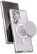 Encased Magnetische hoes met draadloze oplader - Ontworpen voor Samsung Galaxy S23 Ultra - Beschermend hybride ontwerp, compatibel met MagSafe, kristalhelder (S23-ULTRA 6,8 inch 2023)