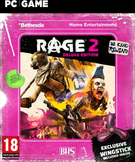 Bethesda rage 2 wingstick deluxe edition PC