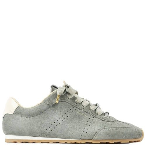 Nubikk Billy Lou suède sneakers grijsblauw