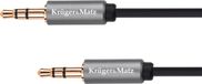 Krüger&Matz Basic Serie - 3,5 mm Jack Kabel - 300 cm - Stereo Wtyk