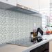 Ambiance Sticker Zelfklevende tegelmuurstickers voor keuken en badkamer - 24 ORLANDO TERRAZZO TEGELSTICKERS - 24 stickers 10x10cm