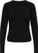 ONLY PGMIRA LIFE L/S RUCHING TOP JRS Meisjes Lange mouwen shirts Zwart M