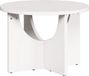 vidaXL - Salontafel - Wit - 50 x 50 x 35 cm - Massief grenenhout