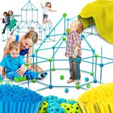 Heckermann 80132 Ensemble de blocs de construction avec pailles