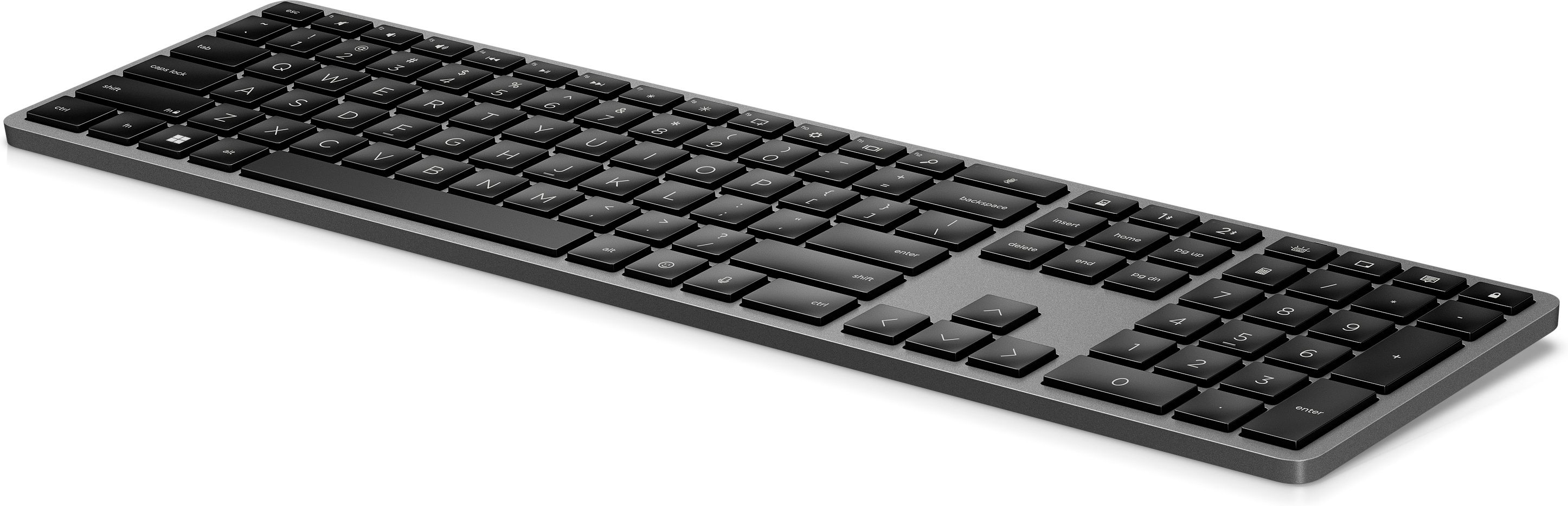 HP 975 Dual-Mode Wireless Keyboard - QWERTY - Black