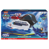 PAW Patrol Aqua Pups - Walvis Patroller Teamvoertuig met Chase-actiefiguur