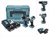 Makita DLX2289TJ combiset - 18V Boor- en schroefmachine + Slagschroevendraaier - Incl. 2x 5.0Ah accu's
