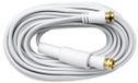 Axing SFK 750-02 coax-kabel 7,5 m F Wit