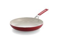 KitchenAid Aluminium Koekenpan Keramisch Antiaanbak, 28 cm, PFAS-Vrij, Inductiegeschikt, RVS-Greep, Ovenbestendig, Vaatwasmachinebestendig, Empire Red
