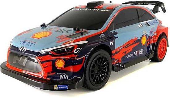 Ninco Hyundai I20 Coupe WRC 1/10 RC Auto - Goud - 2.4 GHz - 12 km/h