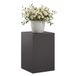 vidaXL Plantenstandaard Zwart 40 x 40 x 60 cm Staal