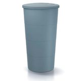 Prosperplast Smooth Regenton 200l 60x60x106.6 Cm Blauw