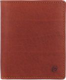 Esquire Dallas portemonnee leer 9 cm - Staand formaat - Bruin
