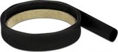 Delock Krimpkous 1m - 12mm naar 6mm - Zwart