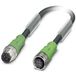 Phoenix Contact 1509542 Sensor/actuator connector, geassembleerd M12 Aantal polen (sensoren): 4 Stekker, recht, Bus, recht 1.00 m 1 stuk(s)
