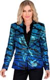Widmann Pailletten Blazer Blauw Wave Vrouw M