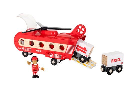 Brio 53.033.886 Rode Houten Brandweerauto 3+ Jaar