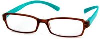 I Need You - The Frame Company Leesbril INY Hangover G45600 bruin/turkoois +1.00