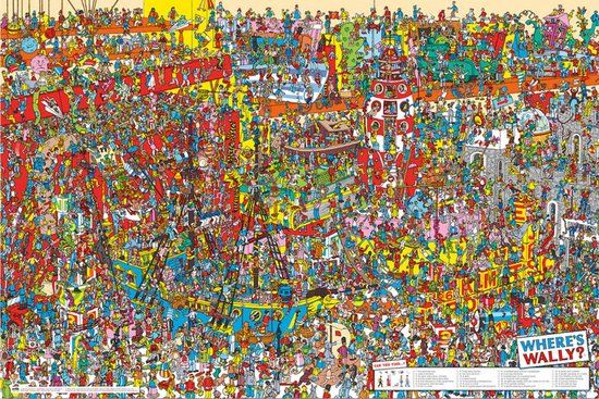 Grupo Your Decoration B.V. Poster Where's Wally 61x91,5cm