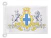 AZ FLAG Bootvlag Wapen van Marseille 45x30 cm