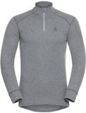 ODLO Active Warm Col 1/2 zip Thermoshirt Heren - Grijs Melange - Maat L