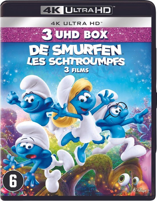 VSN / KOLMIO MEDIA De Smurfen 1-3 blu-ray (4K)