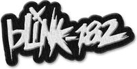 Rock Off Blink182 Patch Scratch Wit/Zwart