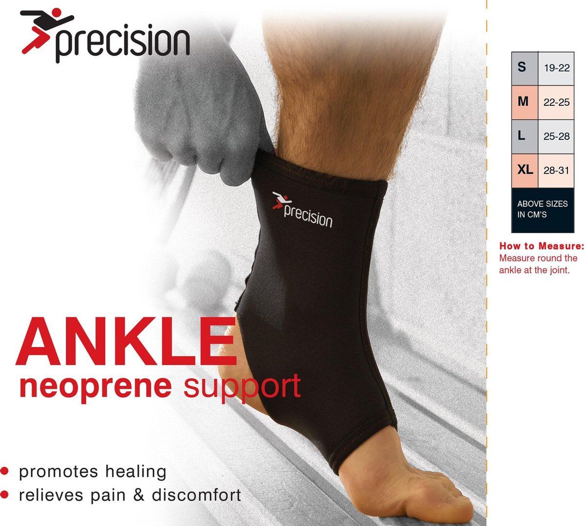 Continental Enkelbrace Neopreen - Zwart