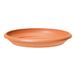 Scheurich Linda, onderzetter van kunststof, kleur: terracotta, 63 cm diameter, 8,8 cm hoog