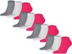 Puma Sokken Sneaker Plain 12P Roze/Grijs 39-42