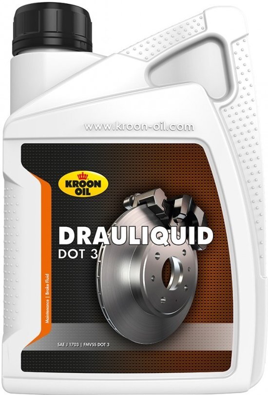 Kroon Oil Remvloeistof Drauliquid Dot3 1 Liter