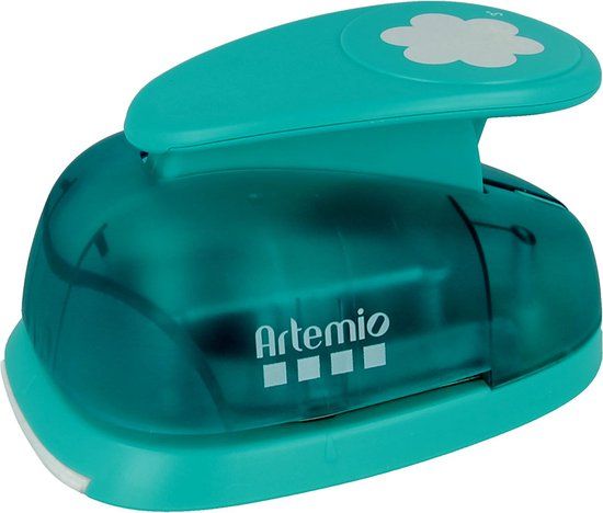 Artemio Jumbo Pons Bloem 7.5 cm Turquoise