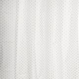 Differnz Douchegordijn Dots – 180 x 200 cm – Waterdicht PEVA – Wit