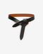 Isabel Marant Ceinture Lecce En Cuir - Femme - Noir Et Naturel - Tailles