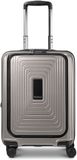 REDOLZ Essentials 14 Trolley met laptopvak, Coffee Grey Metallic Taupe, 54cm