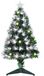 HOMCOM Sapin de Noël 48x48x90cm Plastique Vert