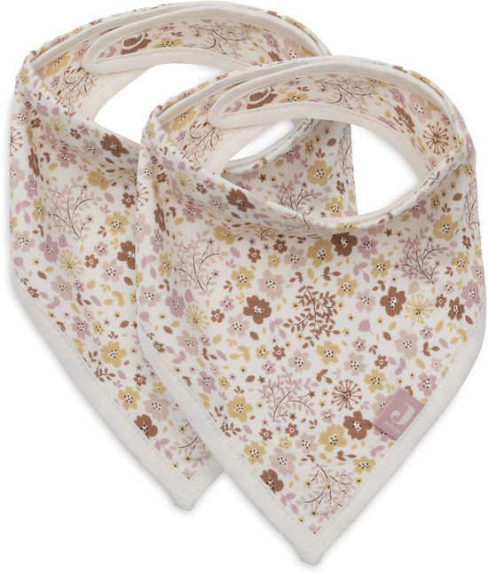 Jollein Slabbetjes Bandana - 2 Stuks - Flower Fairies