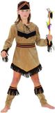 Robe indienne pour filles - Marron - Taille 104/110
