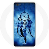 Maniacase Hoesje voor Huawei P8 Lite Dreamcatcher blauw