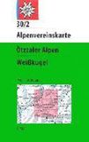Otztaler DAV Alpenvereinskarte 30/2 Ötztaler Alpen Weißkugel 1 : 25 000 Wegmarkierungen