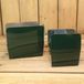 Bonbon doosjes Donker groen laag - 24 stuks