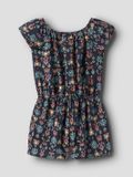 NAME IT Meisjes Playsuit NKFVINAYA SS PLAYSUIT FFFFF NOOS - Maat 164 - Gebloemd - Dark Sapphire
