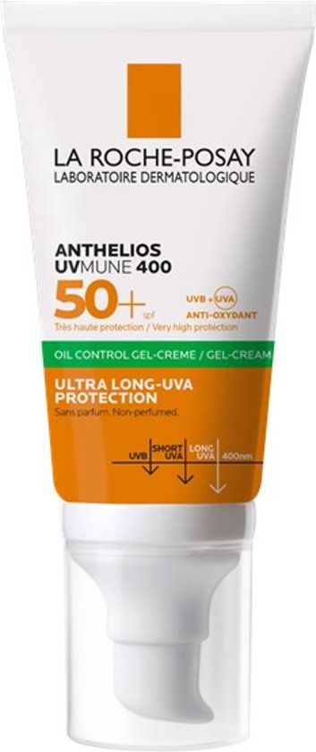 La Roche-Posay Anthelios UVMUNE 400 Oil Control - Matterende Gel-Crème SPF50+ - 50ml