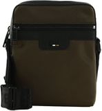 BOSS Ray N NS Zip Crossbody Open Green kaki